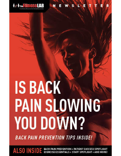 Is Back Pain Slowing You Down?